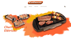Desktop Screenshot of cotherm.com.br